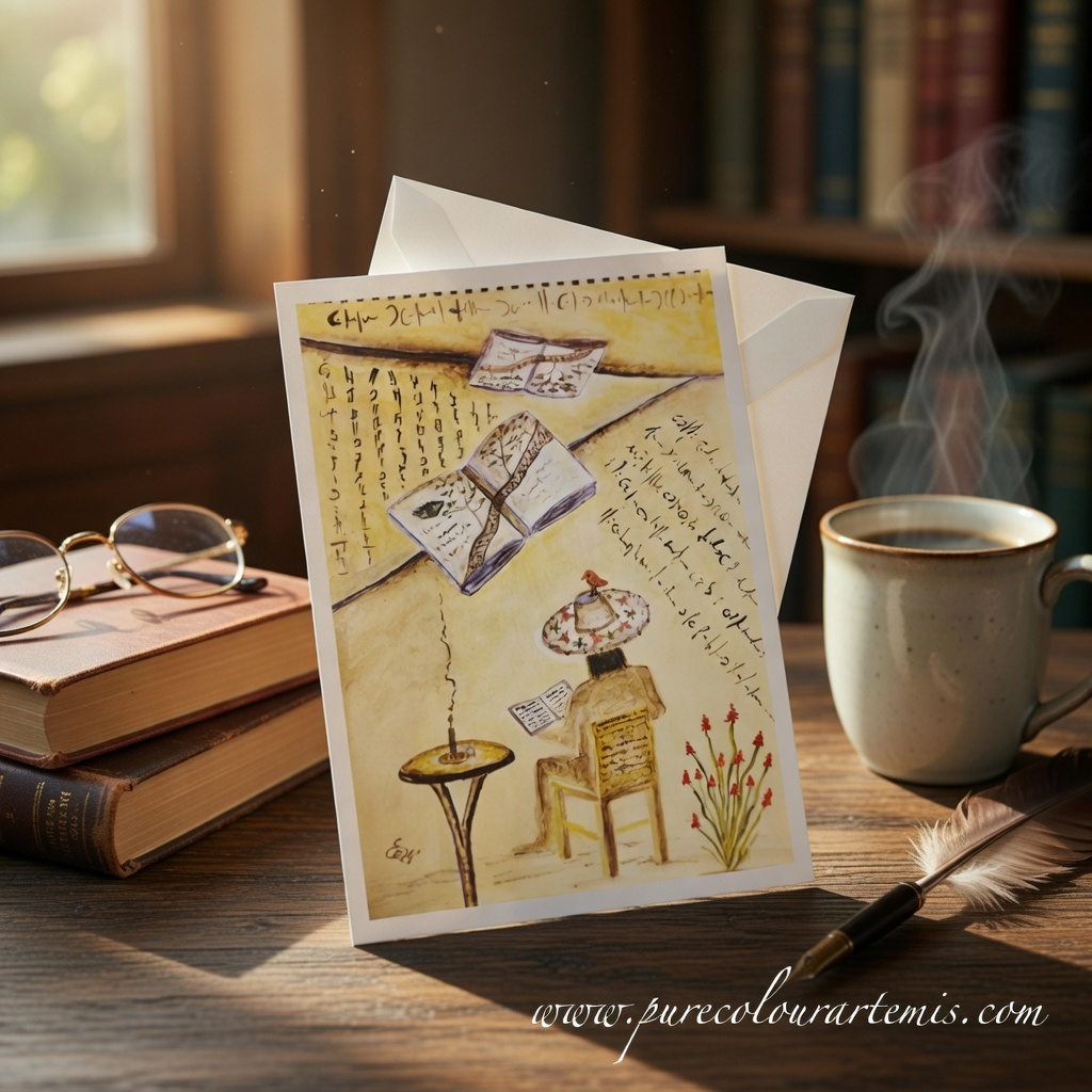 Tarjeta de Felicitación para Book Lovers | Colección El Lector