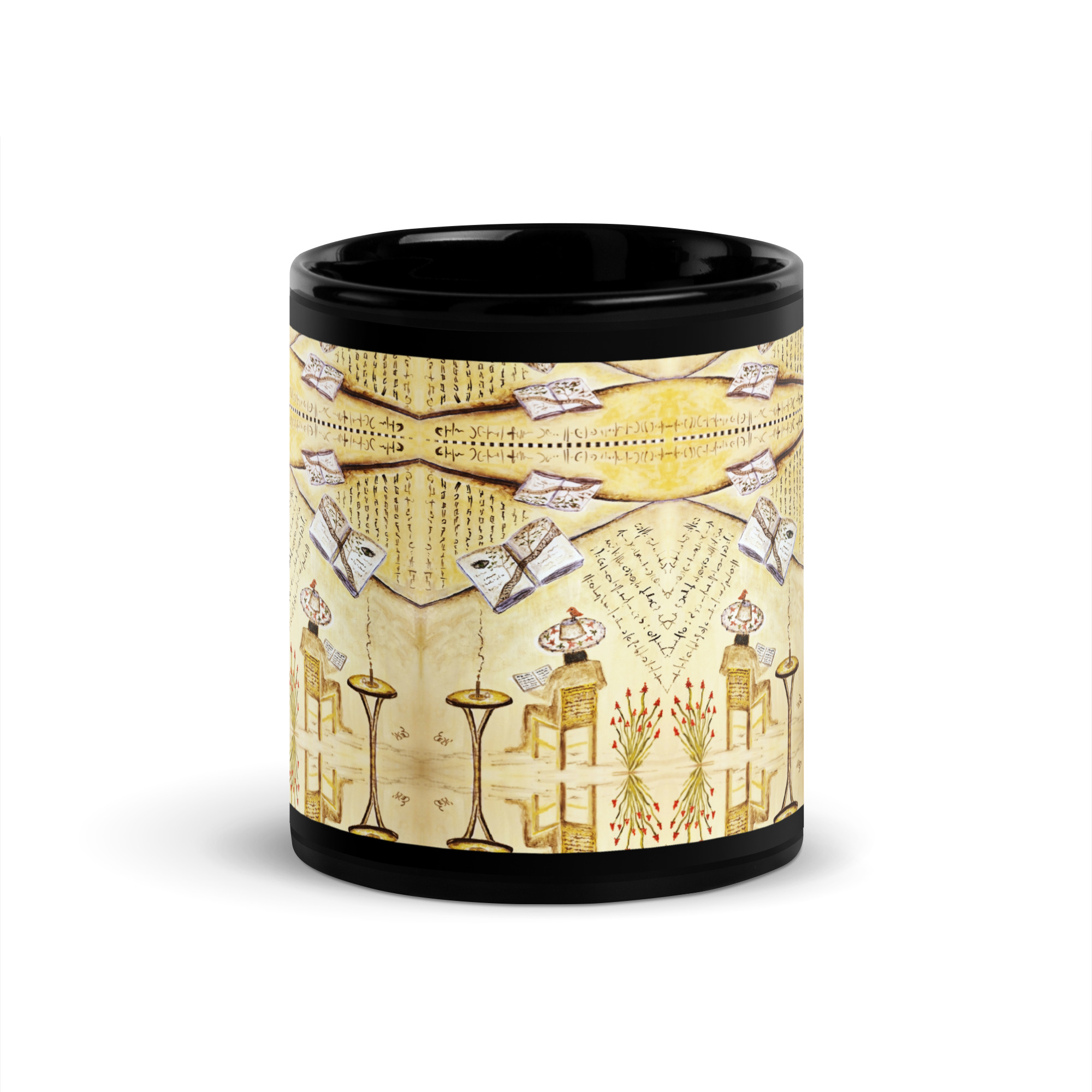 Black Glossy Mug