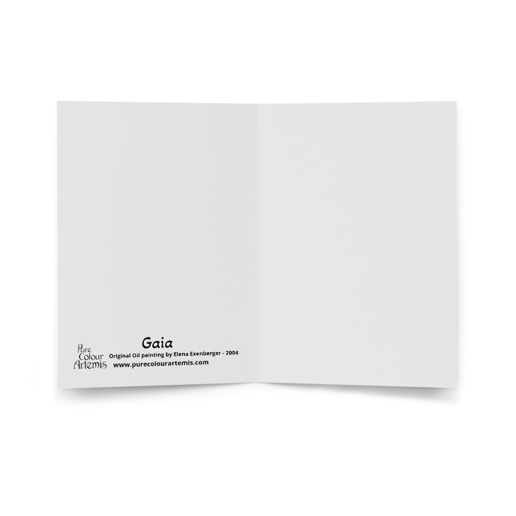 Greeting card GAIA by Elena Exenberger