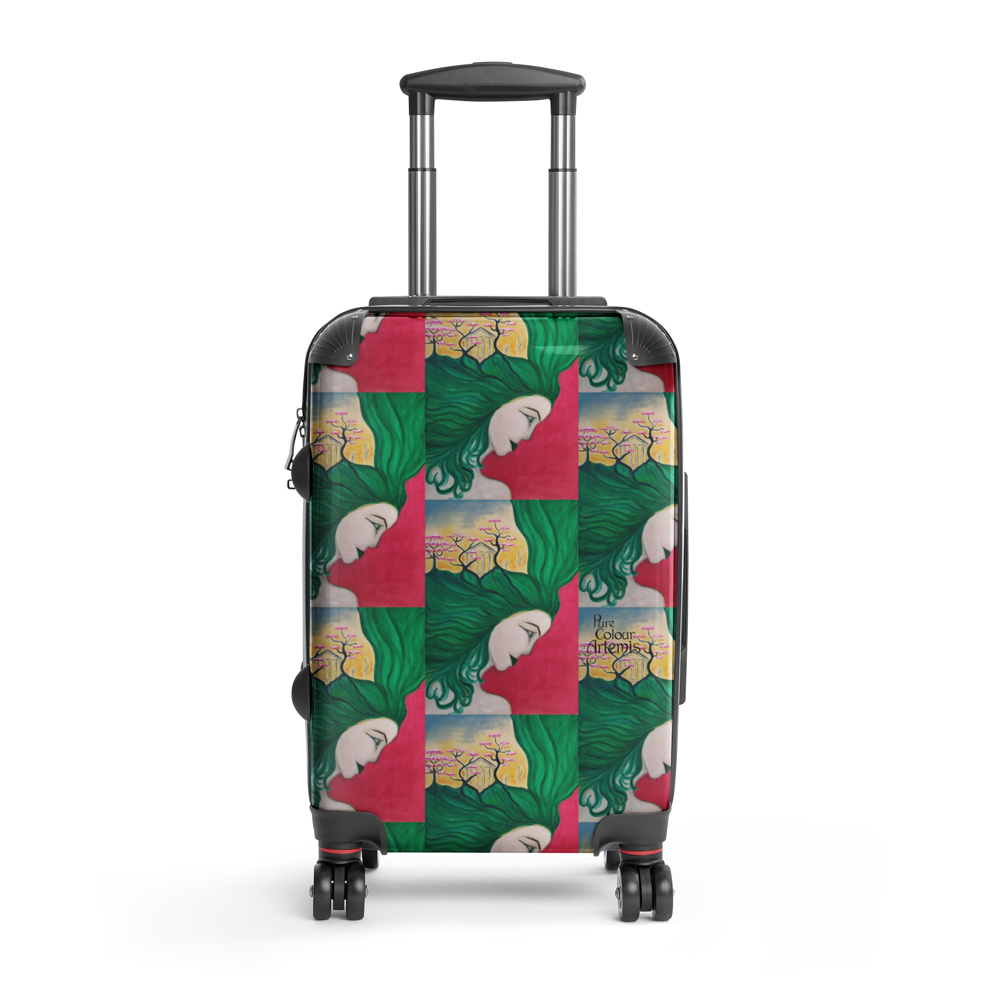 Hard-shell suitcase