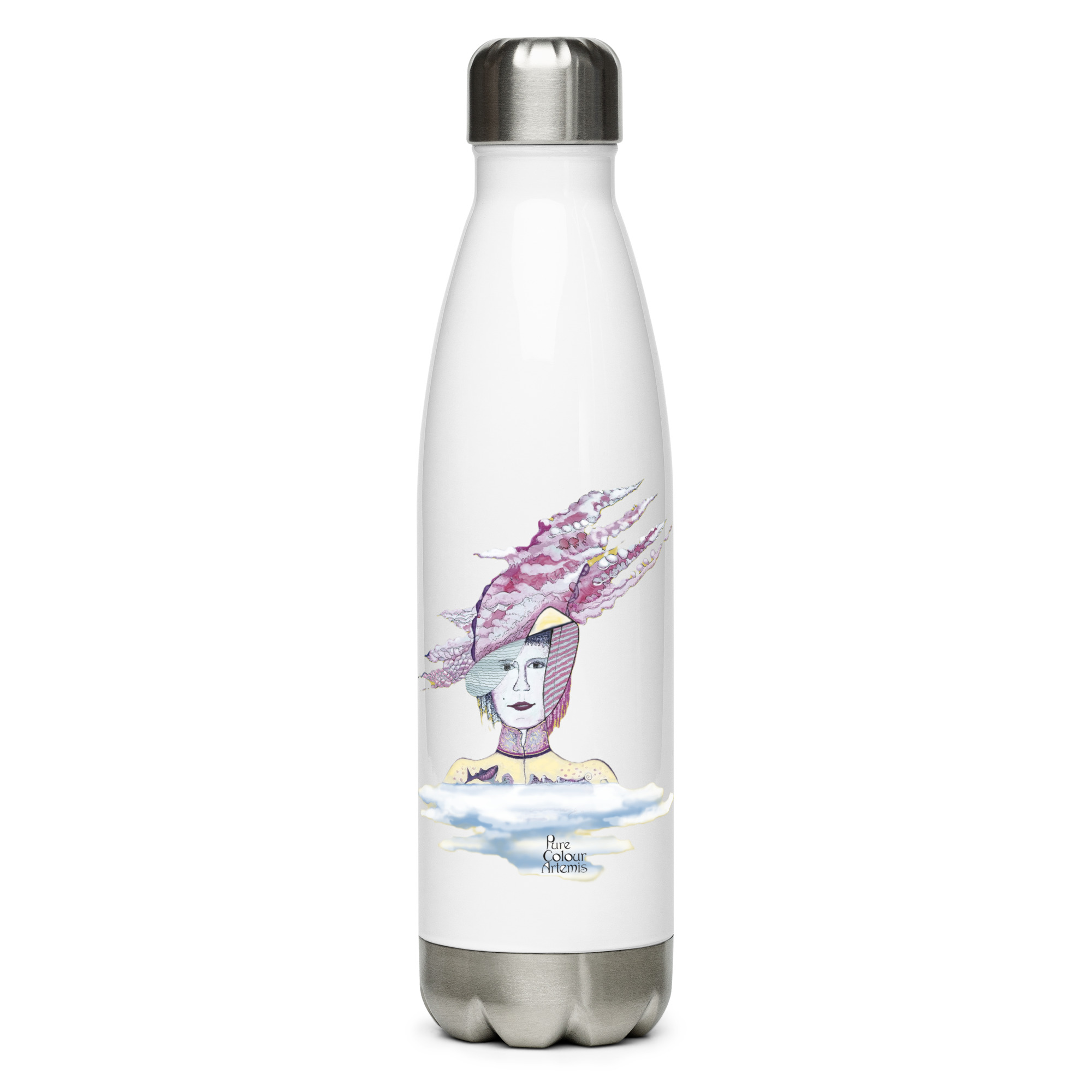 Botella de agua de acero inoxidable | Flor de Cerezo
