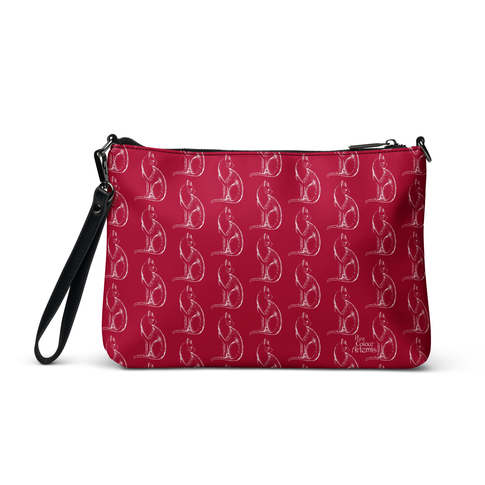 Bolso con correa Colección Cat Lovers Carmine | Personalizable